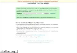 Sites similar to downloadyoutubevideo.org