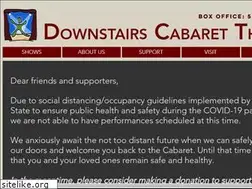 Sites similar to downstairscabaret.com