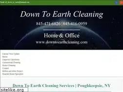 Sites similar to downtoearthcleaning.com