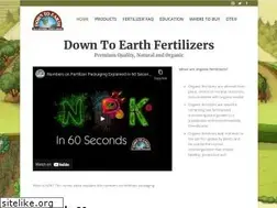 Sites similar to downtoearthfertilizer.com