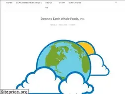 Sites similar to downtoearthwholefoods.com