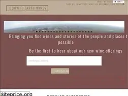 Sites similar to downtoearthwines.net