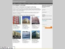 Sites similar to downtown-lofts.com