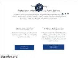 Sites similar to downtown-notary.ca