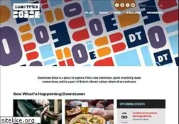 Sites similar to downtownboise.org