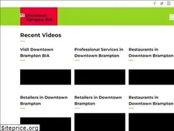 Sites similar to downtownbramptonbia.ca