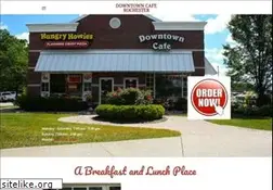 Sites similar to downtowncaferochester.com