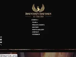 Sites similar to downtowncowtown.com