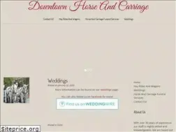 Sites similar to downtownhorseandcarriage.com