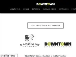 Sites similar to downtownkitchen.com