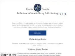 Sites similar to downtownnotarytoronto.com