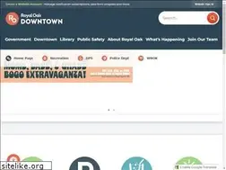 Sites similar to downtownroyaloak.org