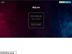 Sites similar to doy.co