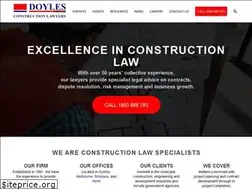 Sites similar to doylesconstructionlawyers.com