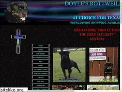 Sites similar to doylesrottweilers.net