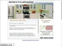 Sites similar to doyonstvappliances.com