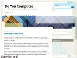 Sites similar to doyoucompute.net