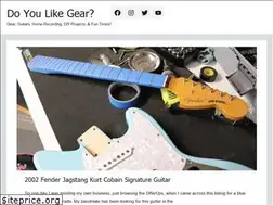 Sites similar to doyoulikegear.com