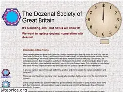 Sites similar to dozenalsociety.org.uk