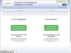 Sites similar to dozentenpool24.de