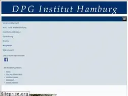 Sites similar to dpg-institut-hamburg.de