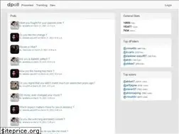 Sites similar to dpoll.io