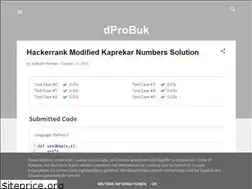 Sites similar to dprobuk.blogspot.com