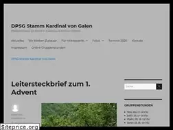 Sites similar to dpsg-weitmar.de