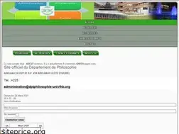 Sites similar to dptphilosophie-univfhb.org