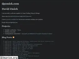 Sites similar to dpzmick.com