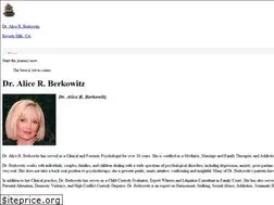 Sites similar to dr-aliceberkowitz.com