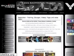 Sites similar to dr-badminton-training.de