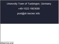 Sites similar to dr-becker.info