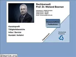 Sites similar to dr-bosman.de