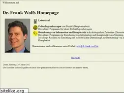 Sites similar to dr-frank-wolf.de