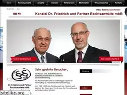 Sites similar to dr-friedrich-partner.de