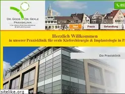 Sites similar to dr-goos.de