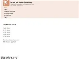 Sites similar to dr-katzensteiner.at
