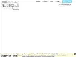 Sites similar to dr-prudhomme.com