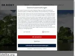 Sites similar to dr-ridky.de