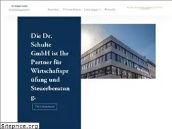 Sites similar to dr-schulte-gmbh.de