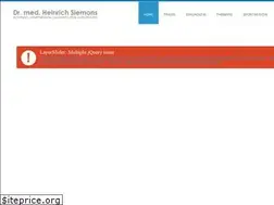 Sites similar to dr-siemons.de