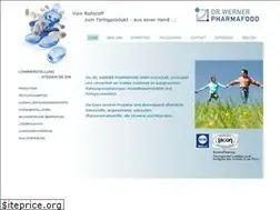 Sites similar to dr-werner-pharmafood.de