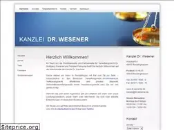 Sites similar to dr-wesener.de