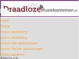 Sites similar to draadlozemuzieksystemen.nl
