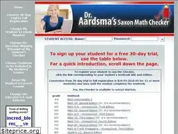 Sites similar to draardsmassaxonmathchecker.com