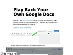 Sites similar to draftback.com