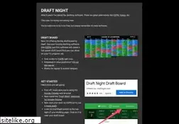 Sites similar to draftnight.com