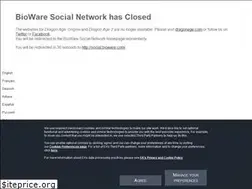 Sites similar to dragonage.bioware.com
