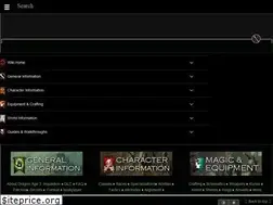 Sites similar to dragonage3.wiki.fextralife.com